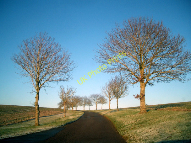 Photo 6"x4" Road to Old Chalford Old Chalford c2010
