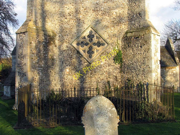 Photo 6"x4" All Saints, Fring, Norfolk - Tower detail Fring c2007