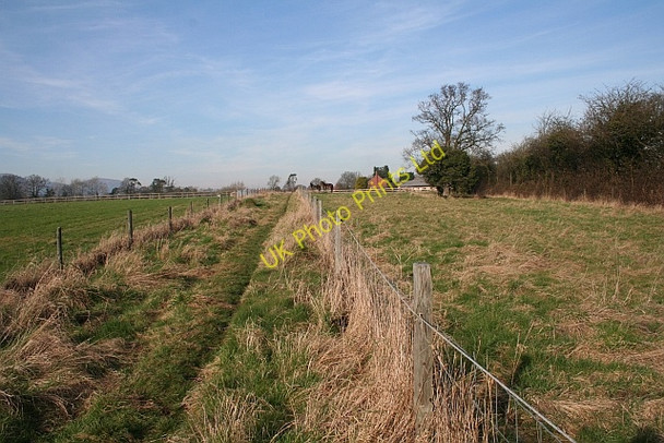 Photo 6"x4" Path to Hanley Hall Farm Gilver's Lane c2008