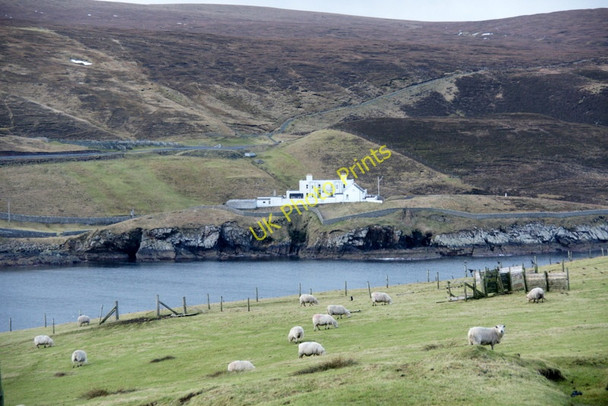 Photo 6"x4" Shore Station at Burrafirth from Buddabrake Burrafirth c2010