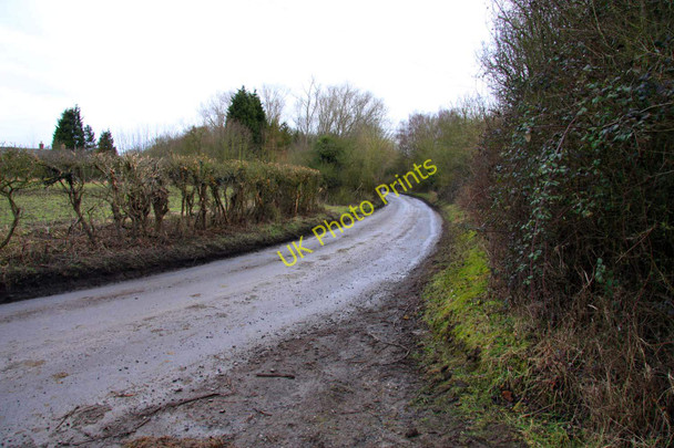 Photo 6"x4" Mill Street to Oakley Stanton St John c2010