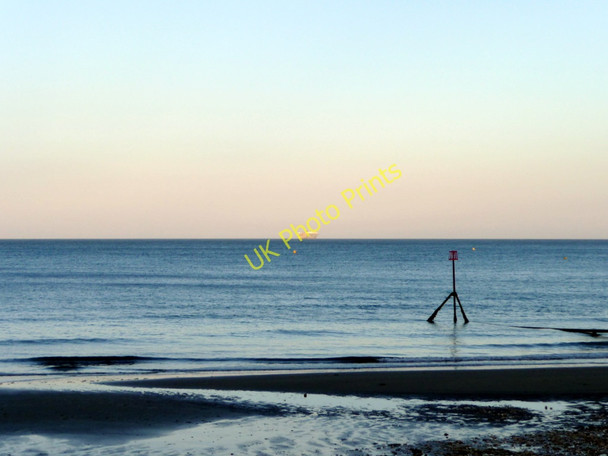 Photo 6"x4" Shanklin Beach, Isle of Wight Shanklin c2009