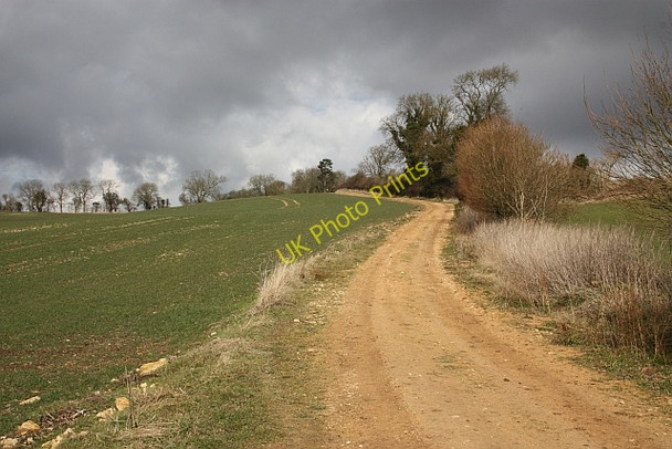Photo 6"x4" Bridleway up Bredon Hill Conderton c2010