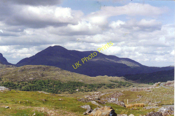 Photo 6"x4" Zigzag through the foothills of Purple Mountain and the Gap of Dunloe Kenmare c1993