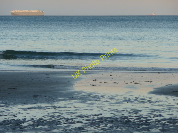 Photo 6"x4" Shanklin Beach at low tide Shanklin c2009 P1