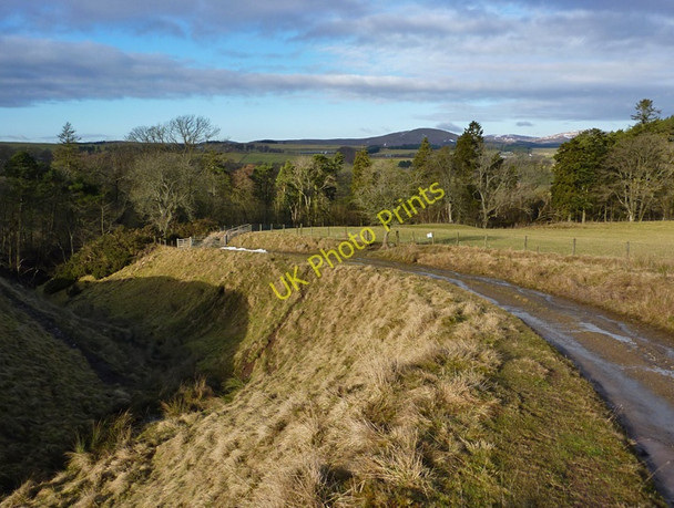 Photo 6"x4" Track to Newlands Church Bordlands c2010