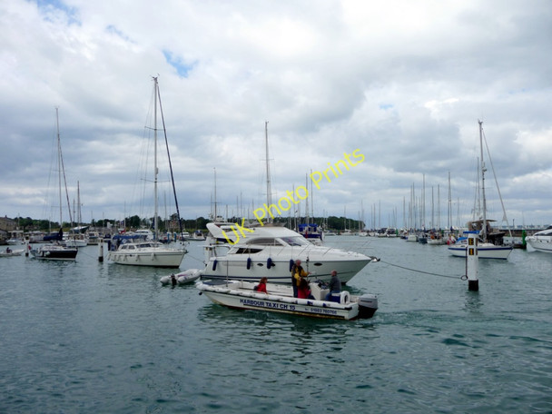 Photo 6"x4" Yarmouth Harbour, Isle of Wight Yarmouth c2009