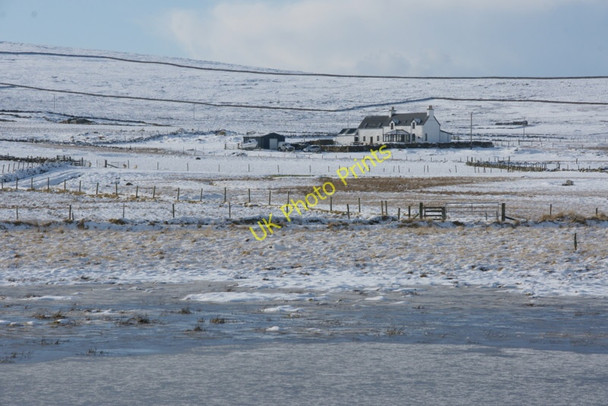 Photo 6"x4" Looking towards The Creek from Haroldswick beach Bothen c2010