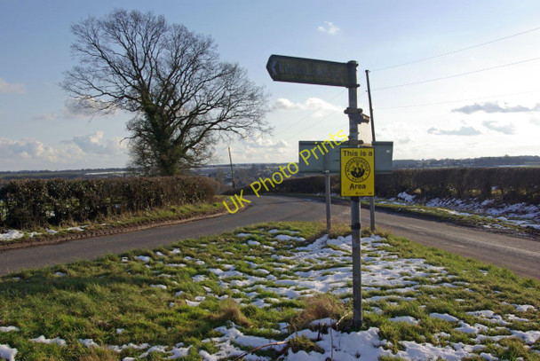 Photo 6"x4" Junction above King's Newnham King's Newnham c2010