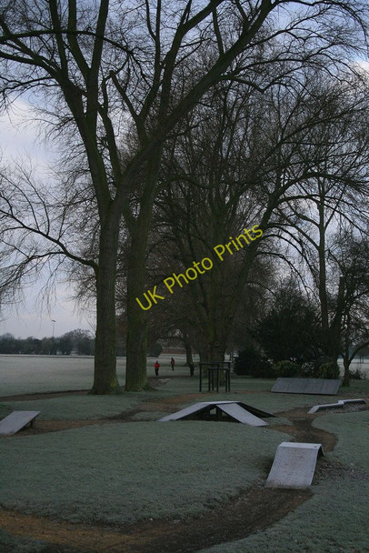 Photo 6"x4" Poplars and BMX track Long Eaton c2010
