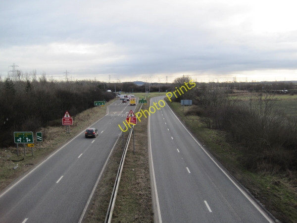 Photo 6"x4" A19 Heading South Boldon Colliery c2010