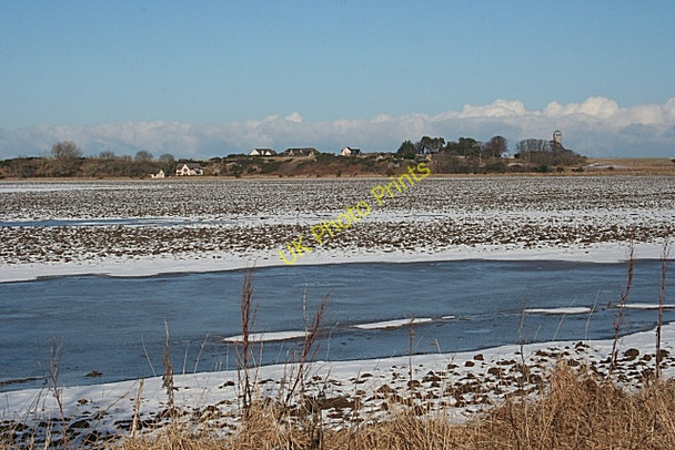 Photo 6"x4" Frozen Flooded Field Quarrywood c2010