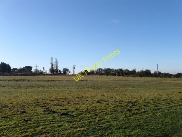 Photo 6"x4" Corner Field Hankham c2010