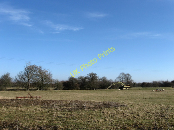 Photo 6"x4" Corner Marsh Hailsham c2010