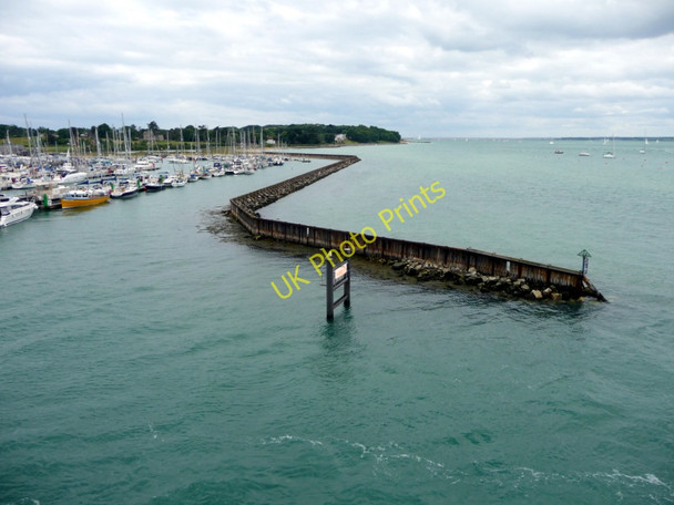Photo 6"x4" Yarmouth Harbour, Isle of Wight Yarmouth c2009