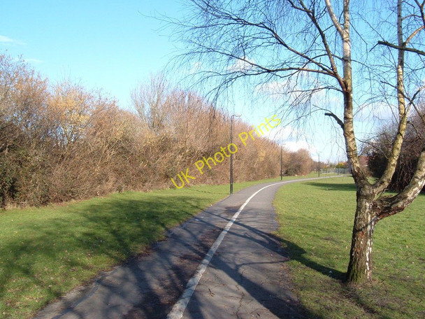 Photo 6"x4" Cycle route Weston-super-Mare c2010