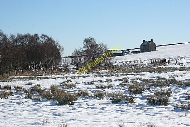 Photo 6"x4" Ruin at Skirfolds Old Cornhill c2010