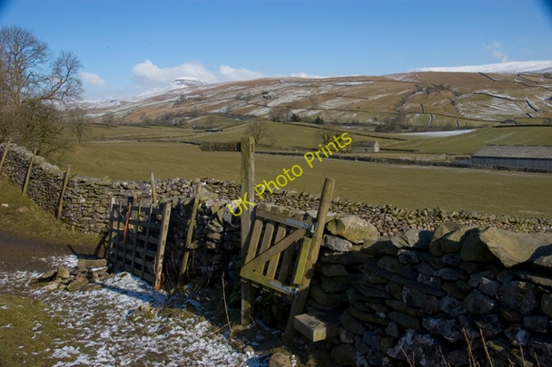Photo 6"x4" Footpath above Little Stainforth Little Stainforth c2010