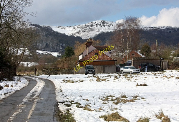 Photo 6"x4" Hancocks Lane on Castlemorton Common Marl Bank c2010