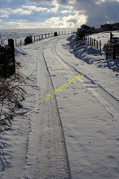 Photo 6"x4" Top of the Concrete Road Guisborough c2010