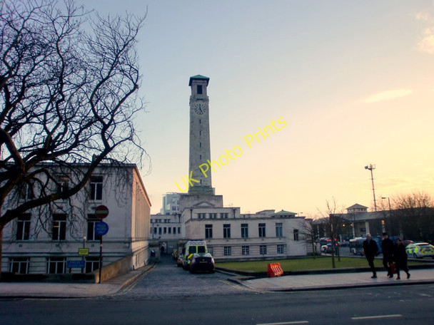 Photo 6"x4" Civic Centre and Police Station, Southampton Southampton c2010
