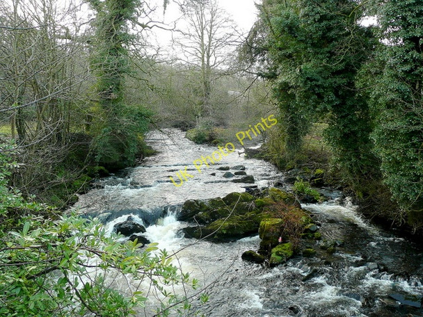 Photo 6"x4" River Okement at Knowle Bridge Okehampton c2010