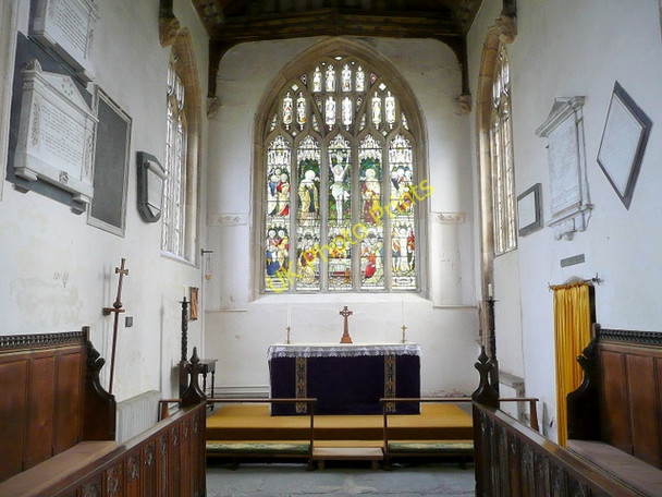 Photo 6"x4" St Andrew's Church, High Ham - interior High Ham c2010 P1