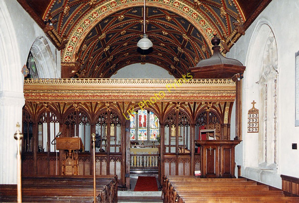 Photo 6"x4" St Mary, Payhembury, Devon - East end Payhembury c1982
