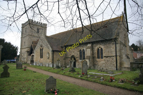 Photo 6"x4" St Laurence Church Warborough Warborough c2010