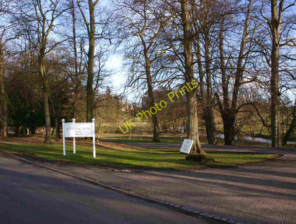 Photo 6"x4" Entrance drive to Ettington Park Hotel Crimscote c2010