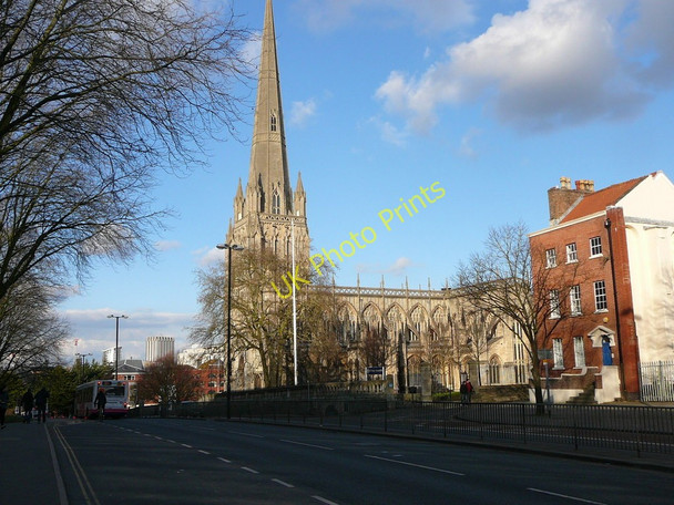 Photo 6"x4" St Mary Redcliffe Church as seen from Redcliff Hill. Barton Hill\/ST6072 c2010