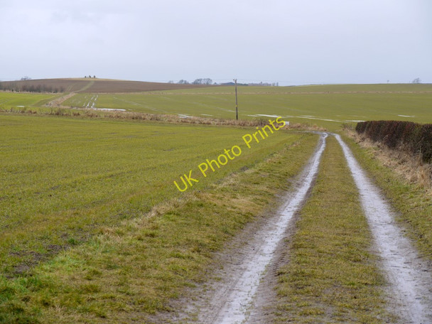 Photo 6"x4" Walk to Duddo Stone Circle Duddo c2010