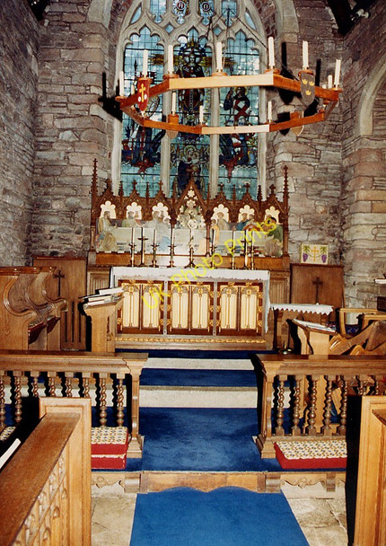 Photo 6"x4" St George and St Mary, Cockington, Devon - Chancel Torquay c1993