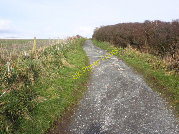 Photo 6"x4" Path to the National Trust carpark, Noss Mayo Noss Mayo c2010