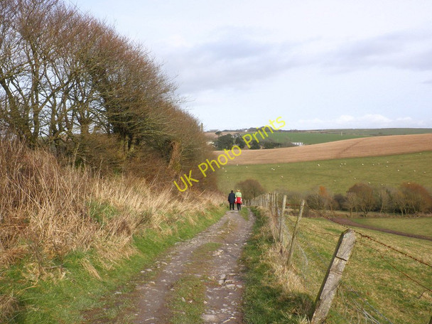 Photo 6"x4" Track, to Noss Mayo Noss Mayo c2010