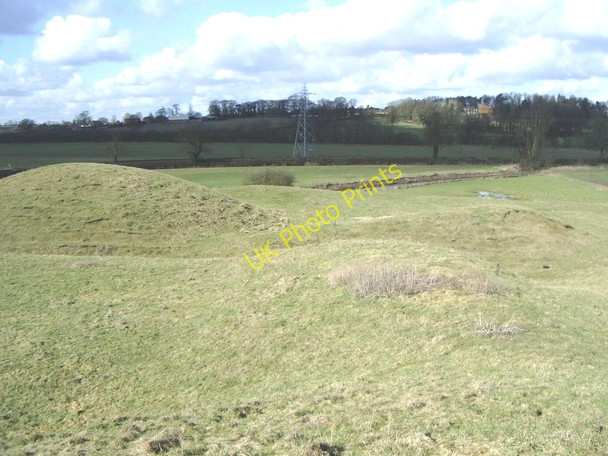 Photo 6"x4" View from atop Lilbourne motte Lilbourne c2010 P1