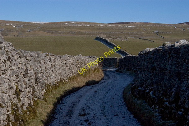 Photo 6"x4" Track to Lower Birkwith from Selside Selside\/SD7875 c2010