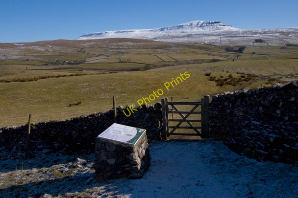 Photo 6"x4" Information board near Sulber Nick Horton in Ribblesdale c2010