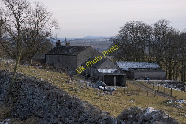 Photo 6"x4" Top Farm from the Ribble Way New Houses\/SD8073 c2010