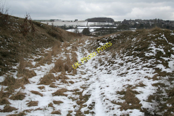 Photo 6"x4" Former colliery tramway Dronfield c2010