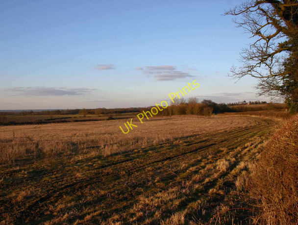 Photo 6"x4" View north from New Road Alderminster c2010
