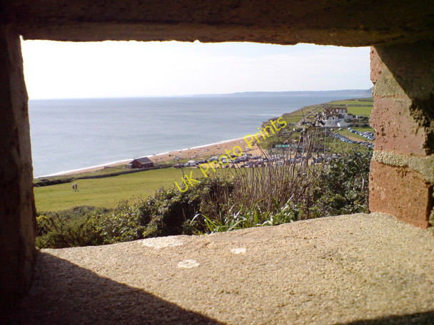 Photo 6"x4" Hive Beach from the Pill Box Burton Bradstock c2009