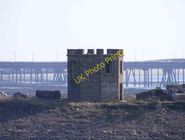 Photo 6"x4" Old dockland building near the mouth of the River Afan Port Talbot c2010