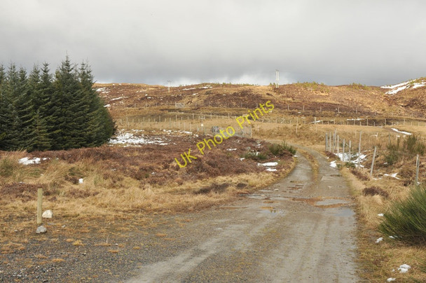 Photo 6"x4" Access road to the transmitter near Loch Crann Abhainn Dubh\/NH0757 c2010