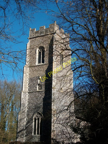 Photo 6"x4" St Andrew's Church North Burlingham Burlingham Green c2010