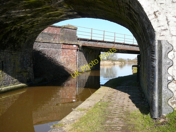 Photo 6"x4" The bridges over the canal at Edleston Bridge Nantwich c2010