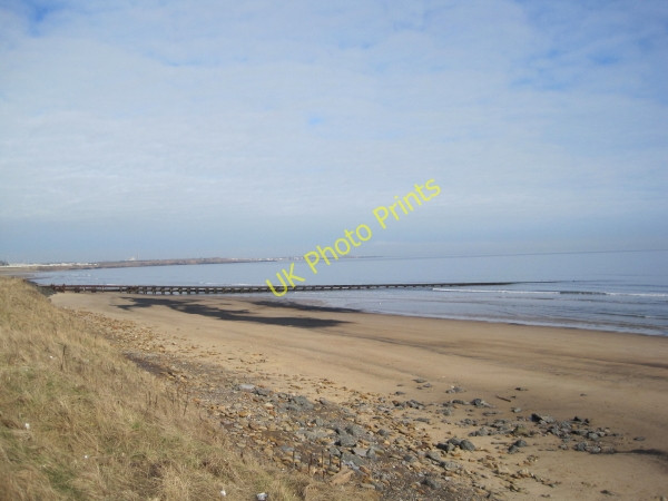 Photo 6"x4" Cambois Beach looking North Cambois c2010
