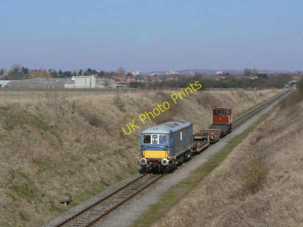Photo 6"x4" Works train Brook Hill\/SK5633 c2010