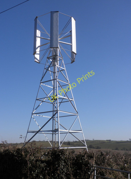 Photo 6"x4" Private wind-turbine, near Eastington Eastington\/SS7409 c2010
