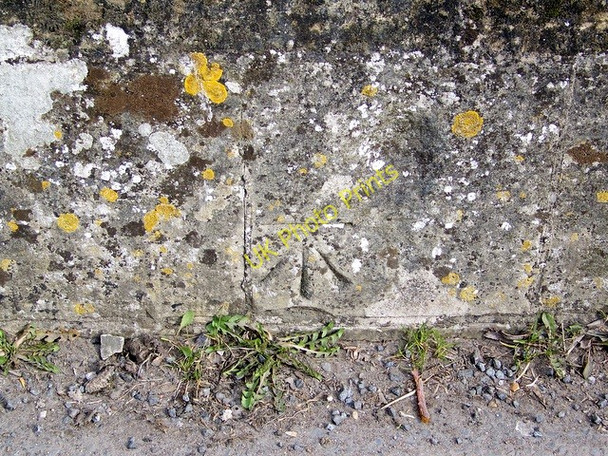 Photo 6"x4" Bench  Mark, Tisbury Tisbury c2010